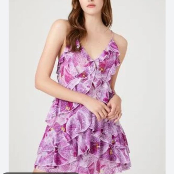 forever 21 multi dress - Picture 1 of 2